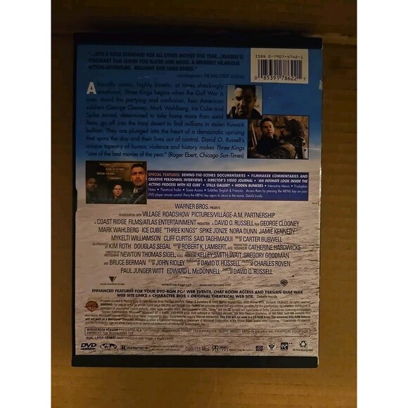Three Kings (DVD, 1999) - Picture 2 of 3